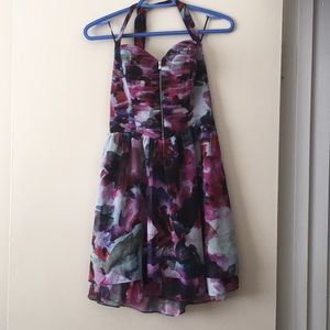 S/ L Mirage Floral Ingrid dress